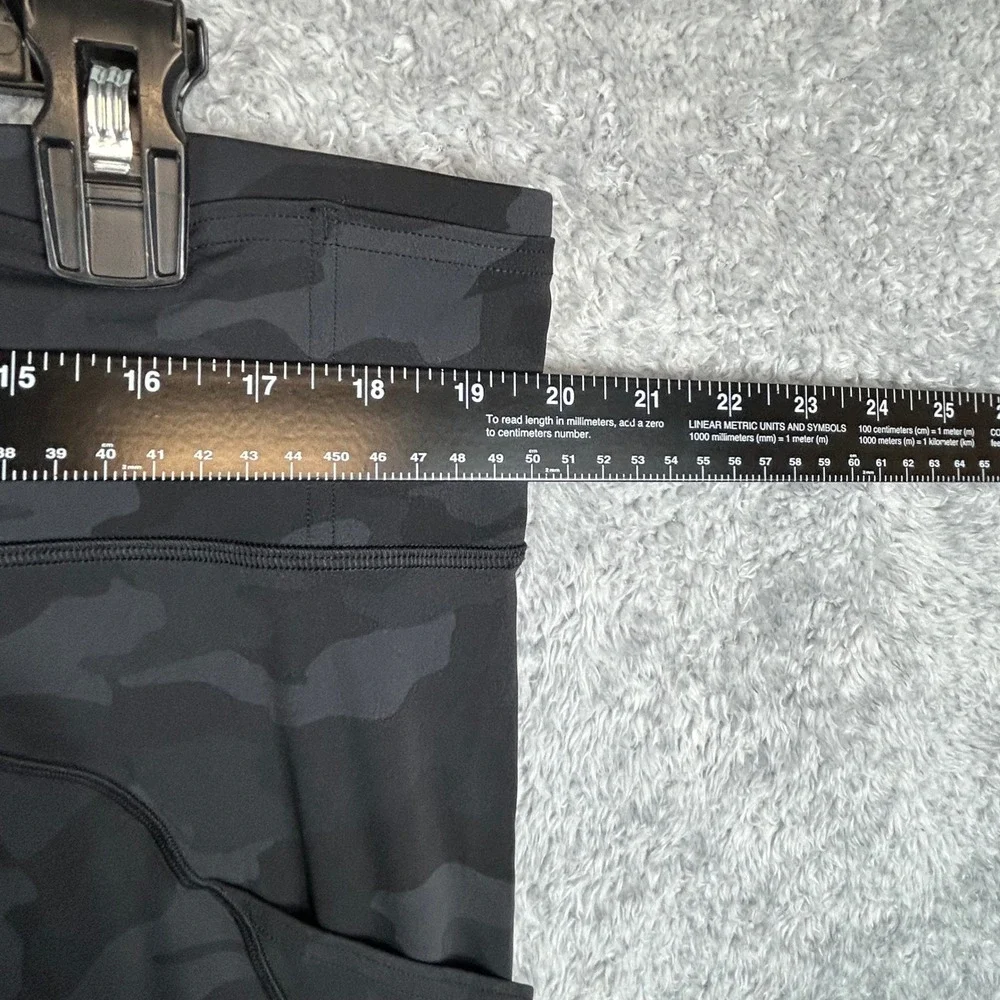 Lululemon Align High-Rise Tight 25 Camo‎ Deep Coal Size 20 Pockets